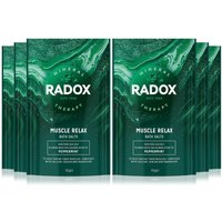 Radox Women's 'Bath Salts' Muscle Relax Bath Therapy, Peppermint, 6 Packs of 900gm in Green