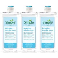 Water Boost Micellar Cleansing Water Dehydrated Skin 3 x