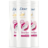 Dove Women's 'Body Lotion' Love Repair Panthenol Protect, 3x400ml in White