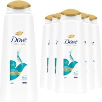 Dove Women's Nutritive Daily Moisture 2 in 1 'Shampoo & Conditioner', 6x 400ml in White