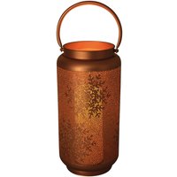 Netagon Battery Golden Lantern with Snowflakes Design in Gold