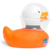 Bud Ducks Mini Deluxe Rubber Duck - Space Duck in Orange