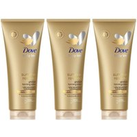 Dove Women's Summer Revived Fair To Medium Skin 'Body Lotion', 3pk, 200ml in Gold