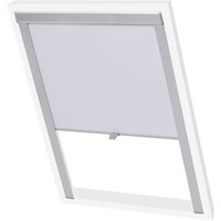 Berkfield Home Blackout Roller Blinds White P08/408