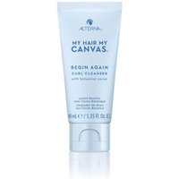 Alterna My Hair. My Canvas. Begin Again Curl Cleanser 40ml in Clear