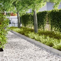 Berkfield Home Lawn Edgings 10 pcs 100x0.5x20 cm Stainless Steel in Silver