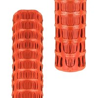 Pegdev 150M Heavy Duty Orange Plastic Barrier Fencing Mesh Netting - 5.5kg Super Strong