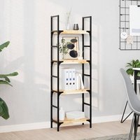 Berkfield Home Floating Shelves 4 pcs 40x20x4 cm Untreated Solid Wood Acacia in Brown | Size: 40 x 20 x 4 cm