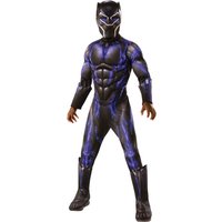 Rubie's Kids Deluxe Black Panther Battle Suit Costume From Marvel Endgame | Size: Large