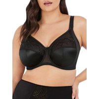 Elomi Women's Cate Underwired Bra in Black | Size: 42K