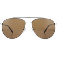 Aviator Gunmetal Sunglasses Grey