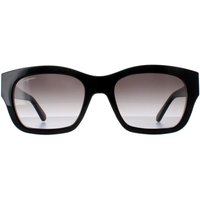 Salvatore Ferragamo Women's Rectangle Black Grey Gradient SF1012S