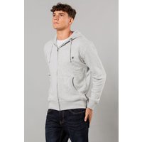 Cotton Blend Zip Hoody
