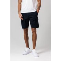 French Connection Men's Cotton Cargo Shorts in Navy | Size: XL