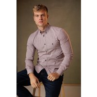 Cotton Long Sleeve Oxford Shirt
