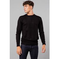 Crew Neck Long Sleeve Knitted Jumper