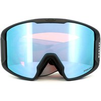 Oakley Men's Line Miner OO7070-04 Matt Black Prizm Sapphire Iridium Ski Goggles
