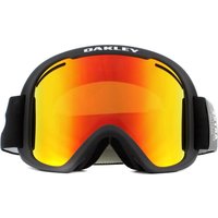 Oakley O Frame 2.0 Pro XL OO7112-01 Matte Black Fire Iridium & Persimmon Ski Goggles
