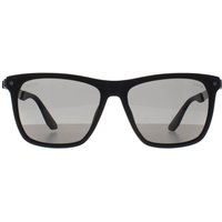 Square Matte Black Smoke Polarized BW0002 H Sunglasses