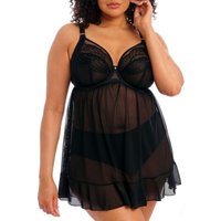 Elomi Women's Priya Underwired Babydoll in Black | Size: 38E