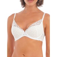 Wacoal Women's Raffine Plunge Bra in White | Size: 40C