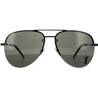 Saint Laurent Aviator Black Grey SL CLASSIC 11 M Sunglasses