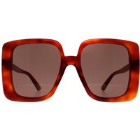 Gucci Women's Square Havana Brown GG1314S
