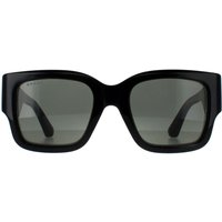 Gucci Women's Square Black with Havana Grey GG1663S