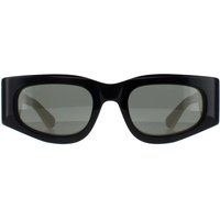 Gucci Women's Rectangle Black with Ivory Grey GG1664S