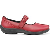 Hotter Women's Wide Fit 'Shake II' Mary Janes in Red | Size: 9