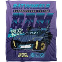 DC Comics Batwheels Ready to Roll Blanket 152 x 127 cm in White