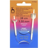 CIRC K P 28CMX3.50 Knitting Pins Circular Fixed Sock 28cm x 3.50mm