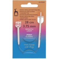 CIRC K P 28CMX3.75 Knitting Pins Circular Fixed Sock 28cm x 3.75mm