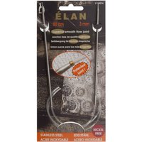S S CIR KP 80CMX3.00 Knitting Pins Circular Fixed Stainless Steel Elan 80cm x 3.00mm