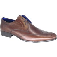 Thomas Crick Men's Leather Lace Up Formal Shoes in Brown | Size: 10