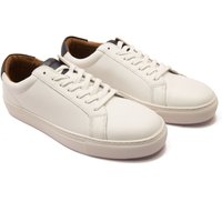 Thomas Crick Men's 'Evers' Casual 6 Eyelets Sneaker Trendy Shoes in White | Size: 9