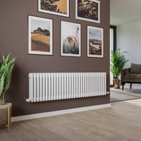 Agadon Kylo 3 Column Radiator in White | Size: 600mm x 1595mm