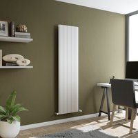 Agadon Paris Designer Aluminium Radiator in White | Size: 1800mm x 280mm
