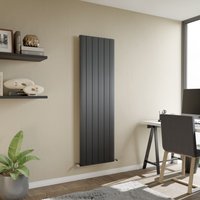Agadon Paris Designer Aluminium Radiator in Dark Grey | Size: 1800mm x 280mm