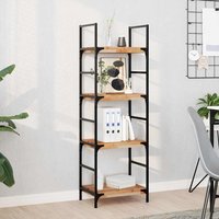 Berkfield Home Floating Shelves 2 pcs 40x30x4 cm Oil Finished Solid Wood Acacia in Brown | Size: 40 x 30 x 4 cm