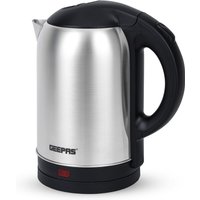 Geepas 1.8L Stainless Steel Electric Kettle in Silver