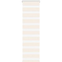 Berkfield Home Zebra Blind Marble Beige 50x100 cm Fabric Width 45.9 cm Polyester