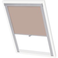 Berkfield Home Blackout Roller Blind Beige SK08