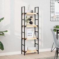 Berkfield Home Floating Shelves 2 pcs 60x20x4 cm Untreated Solid Wood Acacia in Brown | Size: 60 x 20 x 4 cm
