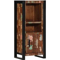 Berkfield Home Bathroom Cabinet 40x30x90 cm Solid Wood Reclaimed in Brown | Size: 40 x 30 x 90 cm