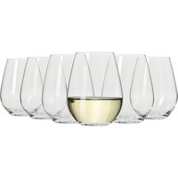 Maxwell & Williams Vino Set of 6 x 400ml Wine Glasses Dishwasher Safe in Clear