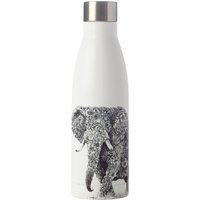 Maxwell & Williams Marini Ferlazzo 500ml African Elephant Double Walled Insulated Bottle in White