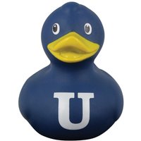 Bud Ducks Mini Alphabet Rubber Duck - Blue Letter U