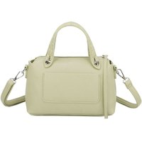 Fontanella Fashion Women's Modella PU Leather Shoulder Hand Bag in Light Green