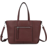 Fontanella Fashion Women's Avenith PU Leather Shoulder Bag in Burgundy